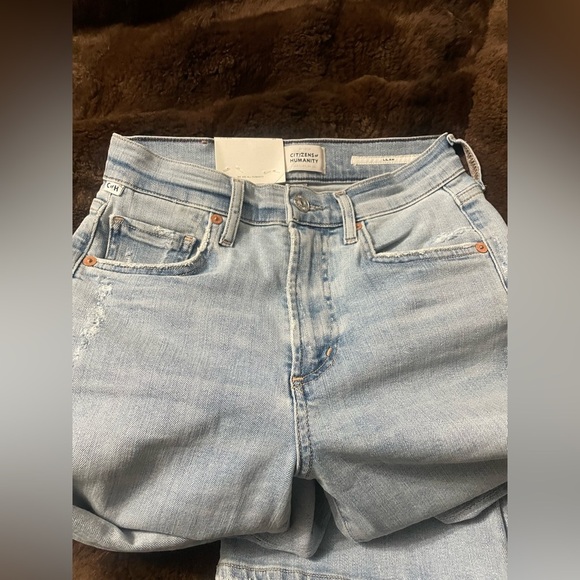 NWT Citizens Of Humanity Lilah High Waist Flare in Lyric Retro Worn-in look - Picture 9 of 13